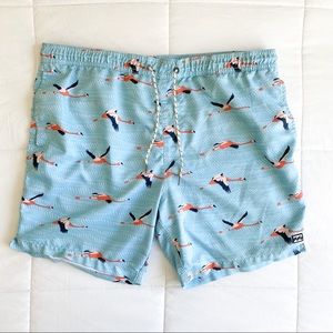 Billabong Lay Backs Flamingo Shorts